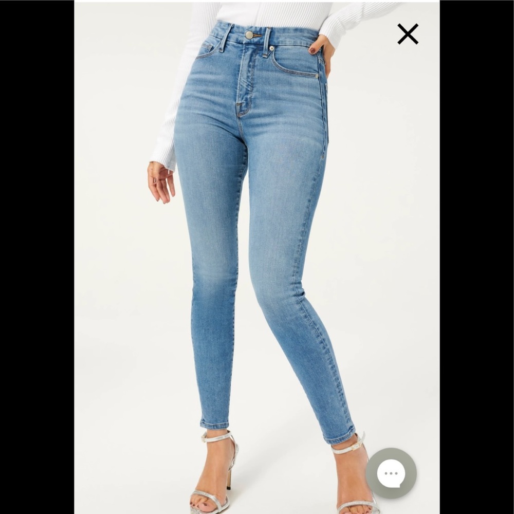 Good American Good Waist jeans 2/26